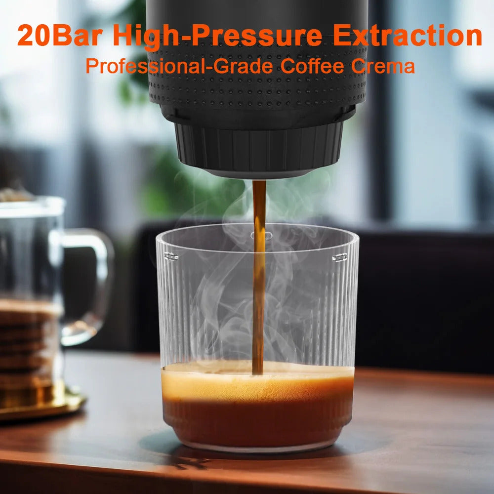 Tripresso™ v2 – Portable Electric Coffee Maker