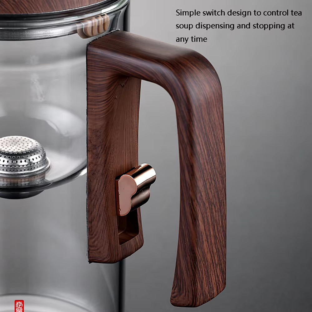 SnapInfuse Magnetic Glass Teapot with Infuser