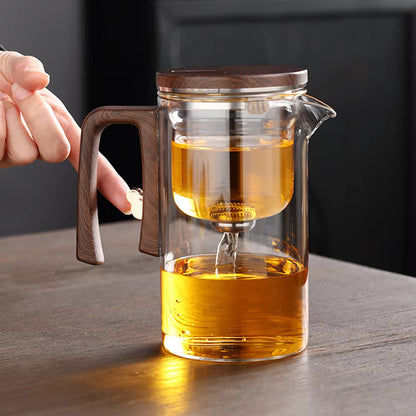 SnapInfuse Magnetic Glass Teapot with Infuser
