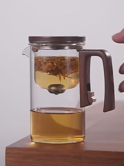 ClickTea Magnetic Glass Teapot with Infuser