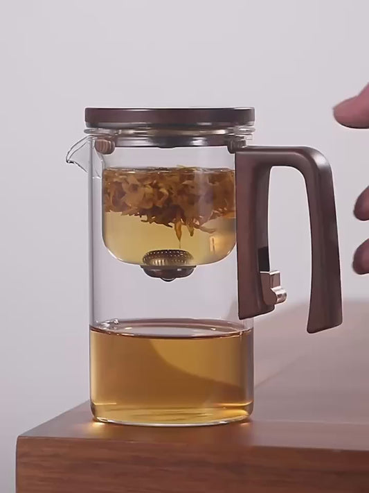 ClickTea Magnetic Glass Teapot with Infuser